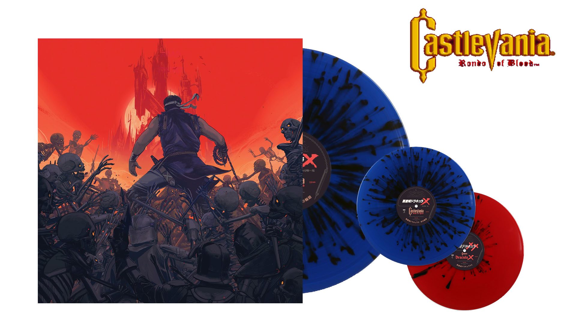 その他 Castlevania: Rondo of Blood 2LP Vinyl Castlevania: Rondo Of Blood / Dracula X – Original Video