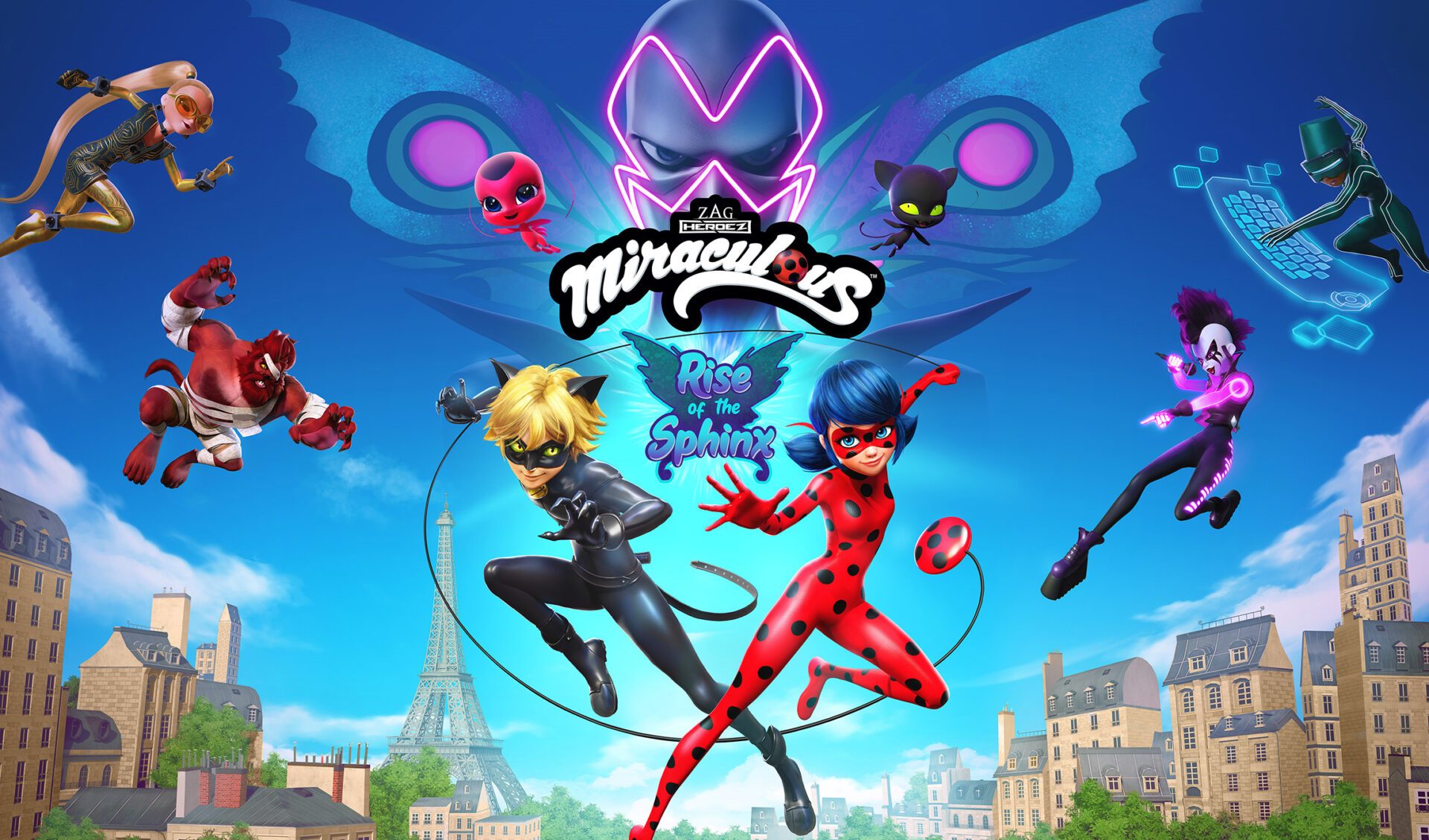 Miraculous arrive en jeu vidéo dans Miraculous Rise of the Sphinx, disponible sur consoles cet