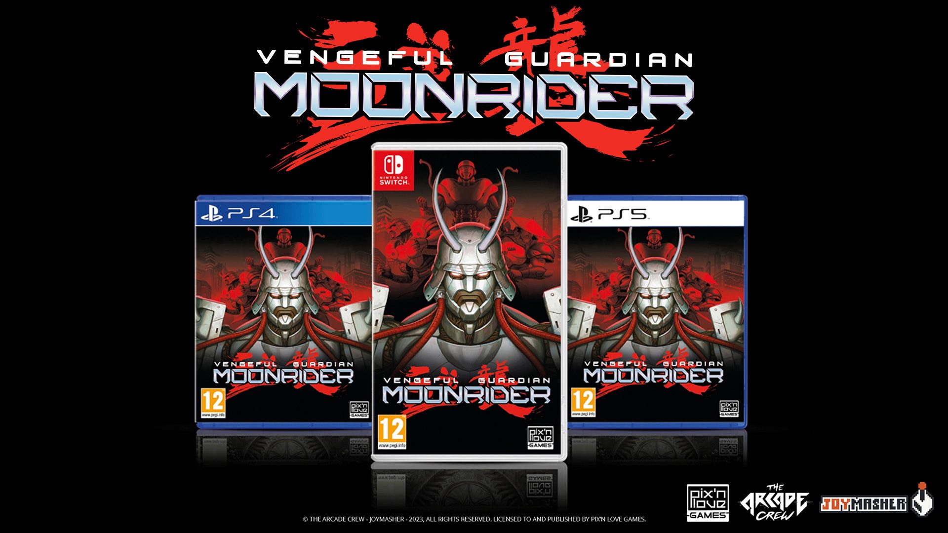 VENGEFUL GUARDIAN: MOONRIDER New NINTENDO SWITCH Game EU Release Moon Rider