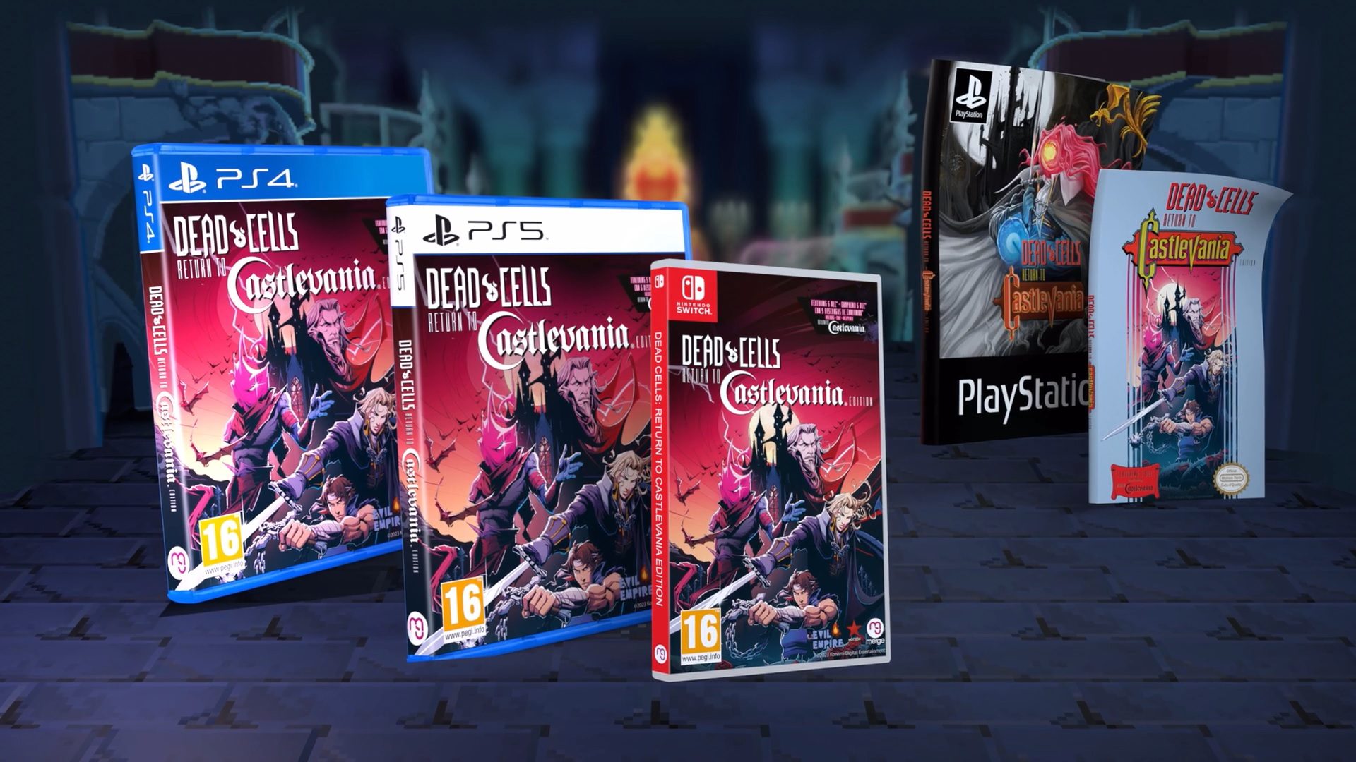 dead cells castlevania packshots