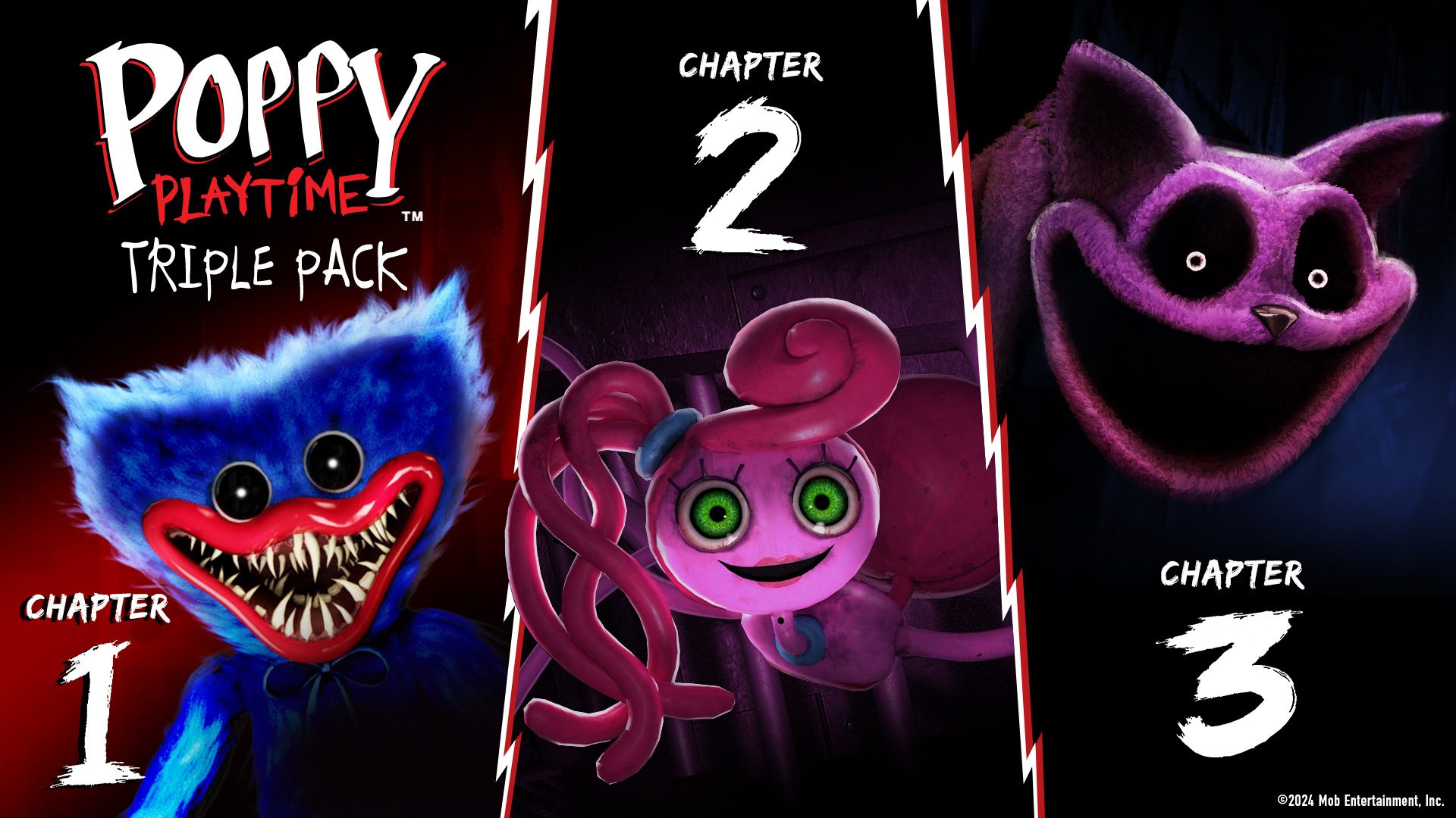 Poppy Playtime Triple Pack arrive en édition physique sur Nintendo ...